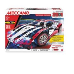Meccano 25 Multi Model Set Supercar