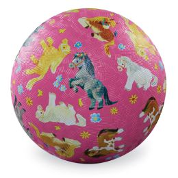 Crocodile Creek 7 Inch Play Ball Pretty Ponies
