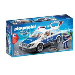 Playmobil Police Car With Lights & Sound (d)