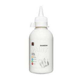 Rainbow Paint 250ml White (d)