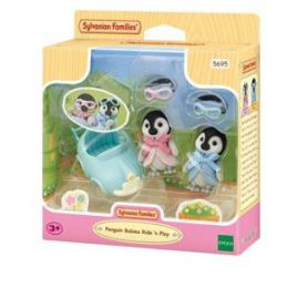 Sylvanian Penguin Babies Ride N Play