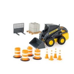 Big Farm 1:16 New Holland Skidsteer Set