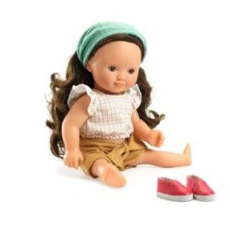 Djeco Pomea Lovely Josephine Brunette Hair Doll 36cm