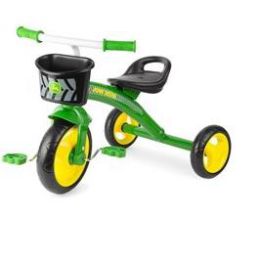 John Deere Steel Tricycle Trike Green