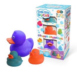 Buddy & Barney Colour Changing Ducks Set