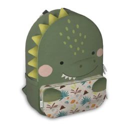 Sassi A4 Junior Recycled Backpack - Cracky the Dinosaur (d)