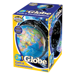 Brainstorm 2 In 1 Globe Earth & Constellations