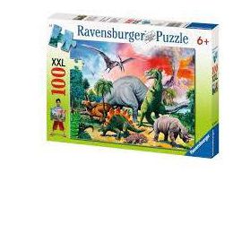 Ravensburger 100pc Among The Dinosaurs