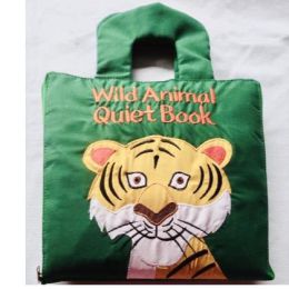 Storytime Quiet Book Cloth Book Wild Animals