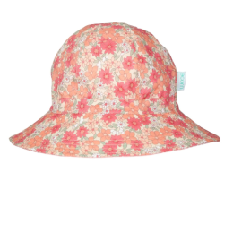 Acorn Desert Flowers Wide Brim Reversible Sunhat 3-5yr