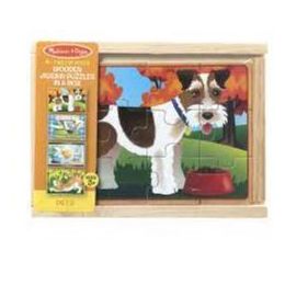 Melissa & Doug Pets Puzzles In Box