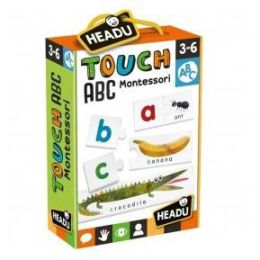 Headu Montessori Touch Abc Puzzle (d)