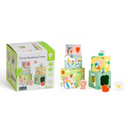 Classic World Forest Stacking Cubes