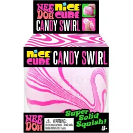 Schylling NeeDoh Candy Swirl Nice Cube