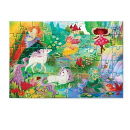Crocodile Creek 60pc Foil Floor Puzzle Magical Friends