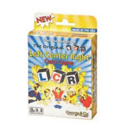 Left Centre Right Centre Card Game (D)