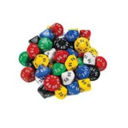 Dice 10 Sided Number 00-90 (d)