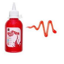Glitter Paint 250ml Fairy Pink (d)