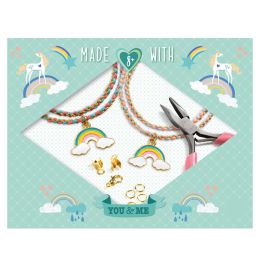 Djeco You & Me Rainbow Kumihimo Beads Set