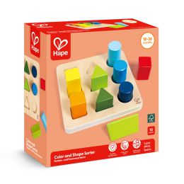 Hape Wooden Colour & Shape Sorter