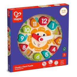 Hape Chunky Clock Puzzle