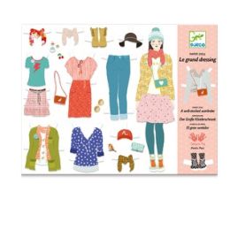 Djeco One Big Dressing Room Paper Dolls