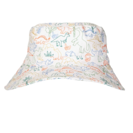Acorn Dino Soft Jersey Bucket Hat 18m-3y