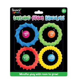 Sensory Sprouts Textured Fidget Bracelets Set