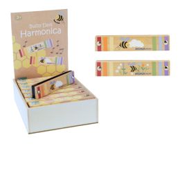 Buzzy Days Bees Wooden Harmonica