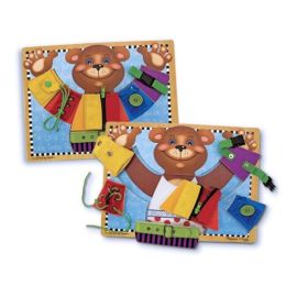 Melissa & Doug Basic Skills Board 6 Pieces (d)