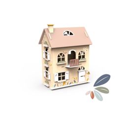 Speedy Monkey Flower Cottage Dolls House With Starter Furniture Set