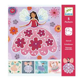 Djeco Fairies Stencils