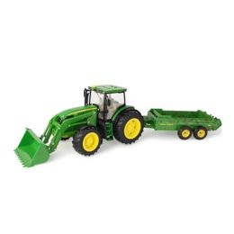 Big Farm 1:16 John Deere 6210R Tractor With Spreader