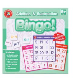 Learning Can Be Fun Addition & Subtraction Bingo