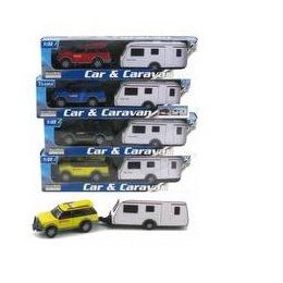 Teama 1:32 4 X 4 Caravan Set