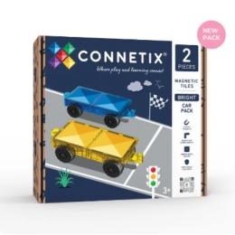 Connetix Bright Car Pack 2pc