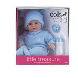 Dolls World Little Treasure Doll Blue