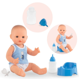 Corolle Paul Drink and Wet Bath Baby 36cm