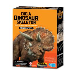 4m Kidz Lab Dig A Dinosaur Triceratops