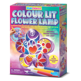 4m KidzMaker Colour Lit Flower Lamp