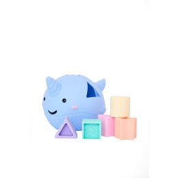 Jellystone Narwhal Shape Sorter Pastel