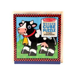 Melissa & Doug Cube Puzzle Farm
