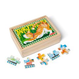 Melissa & Doug Pets Puzzles In Box