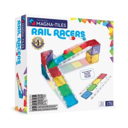 Magna-Tiles Rail Racers 33pc
