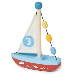Mentari Wooden Sailing Boat (d)
